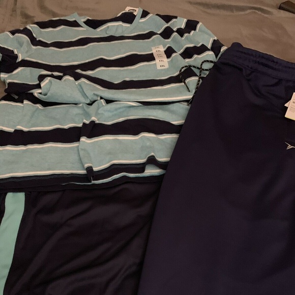 NWT XXL OLD NAVY MENS 3PC T SHIRT, SHORT, PANT - Picture 1 of 7
